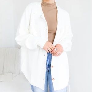 “Cape Cod Shacket” NWOT (boutique)